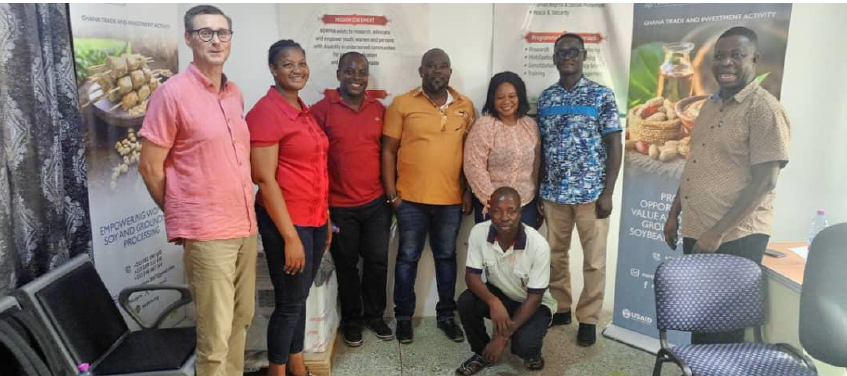team from USAID Ghana